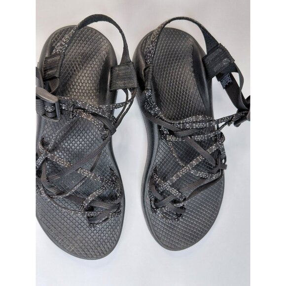 Chaco Women's Size 8 w Black Z/2 Unsweep Sandals Adjustable Straps - Picture 9 of 10